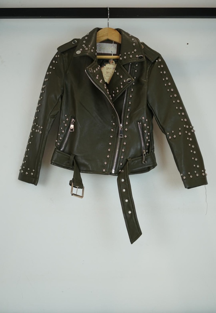 JACKET EN CUIR 